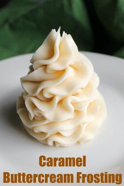 Buttercream frosting recipes: Easy Caramel Buttercream Frosting