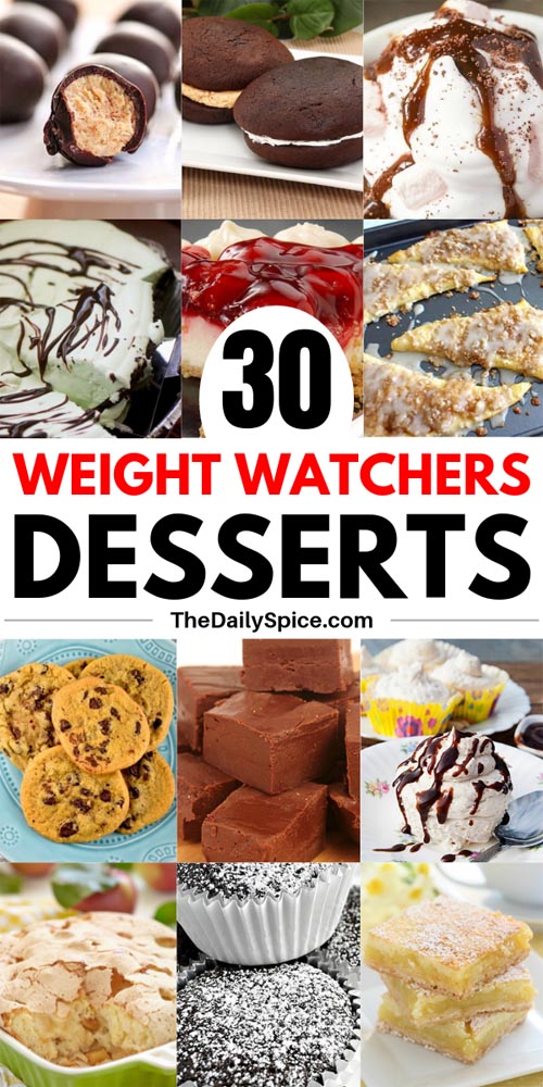 Weight Watchers Dessert Recipes