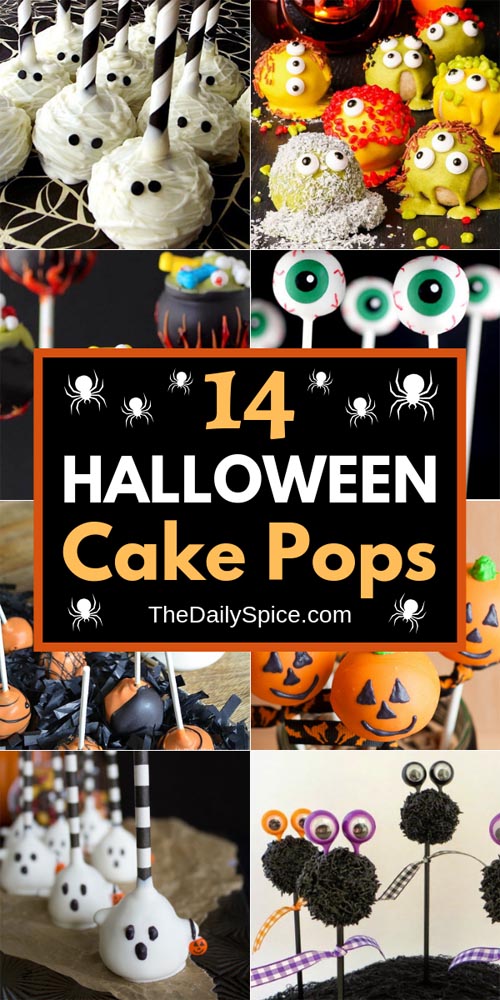 Halloween Cake Pops Ideas