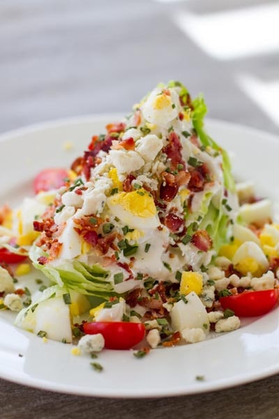 Filling Keto Salad Recipes: Iceberg Wedge Salad