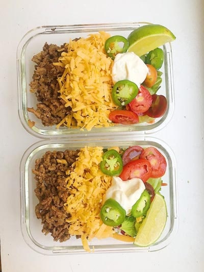 Filling Keto Salad Recipes: Keto Taco Salad