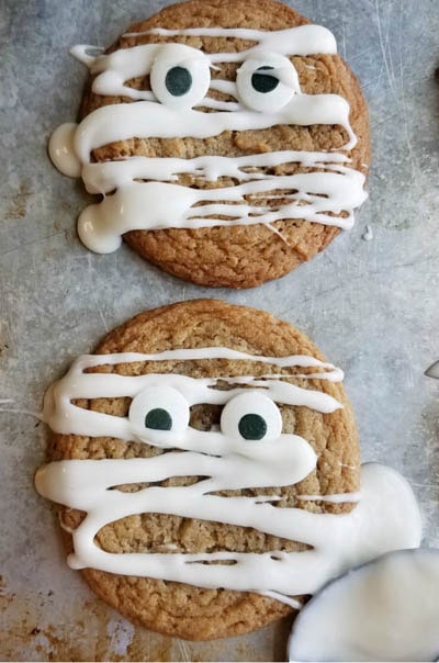 Fun Halloween Snack Ideas and Halloween Treats: Chewy Maple Cinnamon Cookies