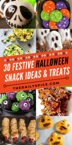 Halloween Snack Ideas: 30 Festive Halloween Recipes - The Daily Spice