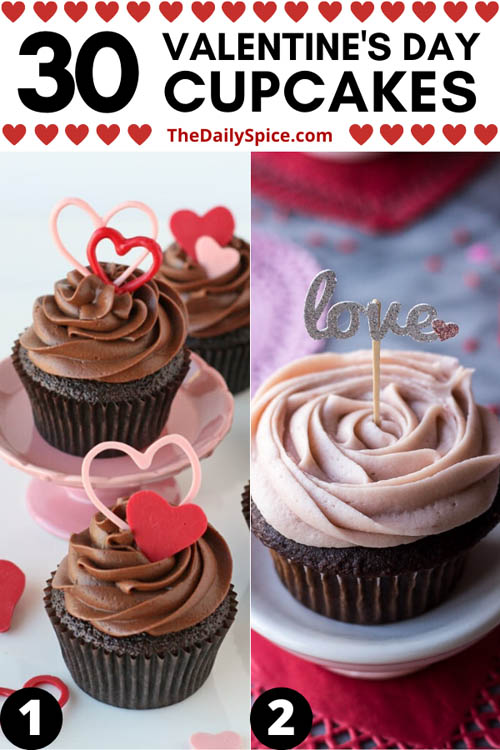 30 Valentines Day Cupcakes Recipes