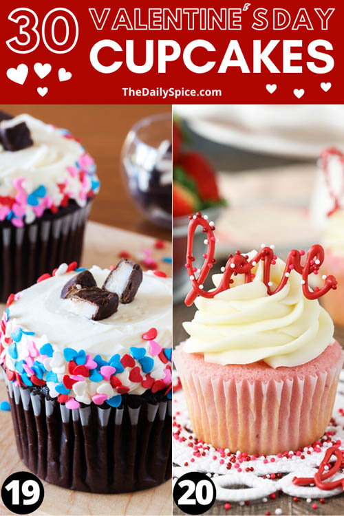 30 Valentines Day Cupcakes Recipes