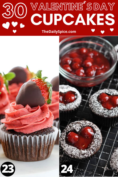 30 Valentines Day Cupcakes Recipes