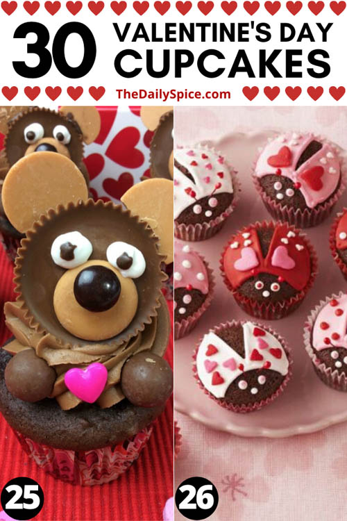 30 Valentines Day Cupcakes Recipes