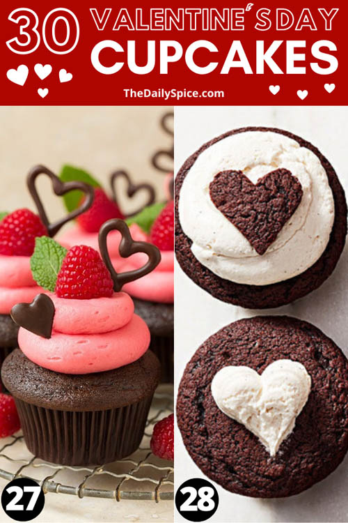 30 Valentines Day Cupcakes Recipes