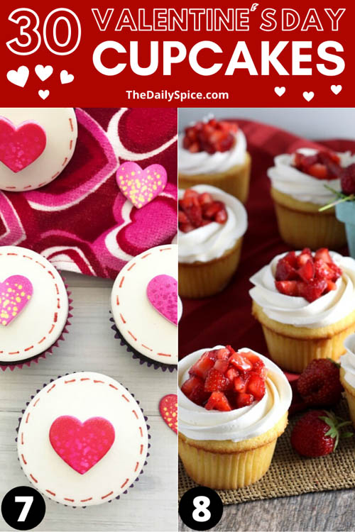 30 Valentines Day Cupcakes Recipes