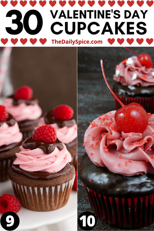 30 Valentines Day Cupcakes Recipes