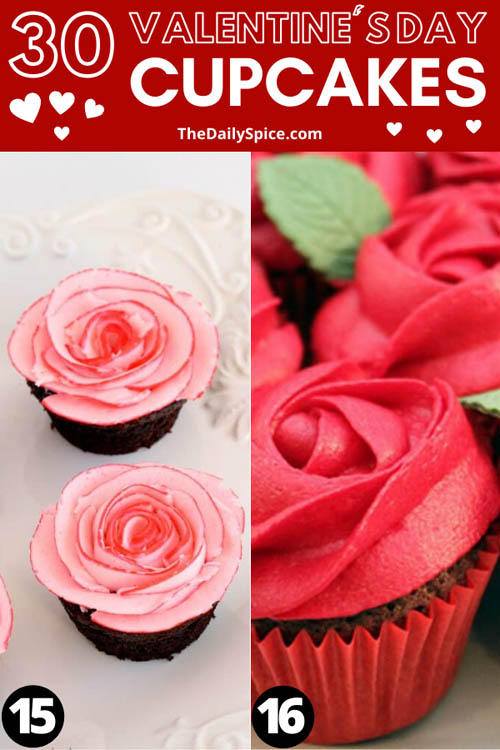 30 Valentines Day Cupcakes Recipes