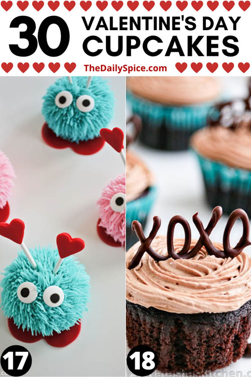 30 Valentines Day Cupcakes Recipes
