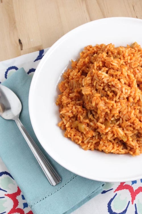 Meatless meal recipes: 5 Ingredient Spanish Rice