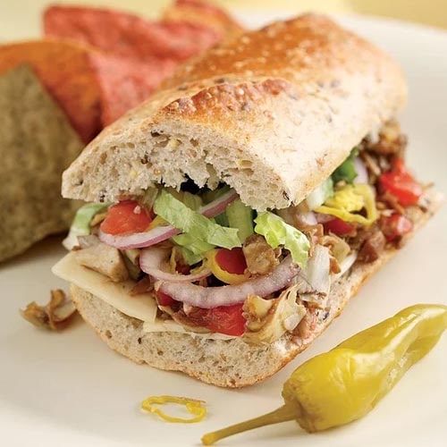 Meatless meal recipes: Italian Vegetable Hoagies