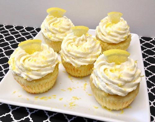 Sugar free desserts: Lemon Cupcakes