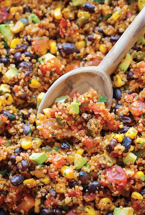 Meatless meal recipes: One Pan Mexican Quinoa