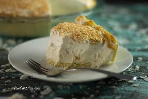 Sugar Free Coconut Cream Pie