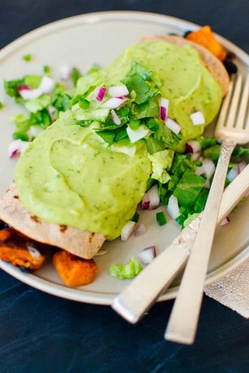 Meatless meal recipes: Sweet Potato Burrito