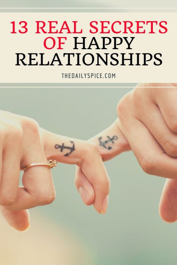 Secrets of a happy relationship