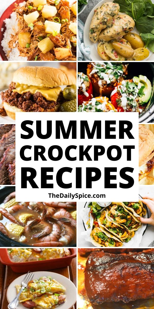 15 Damn Delicious Summer Crockpot Recipes - The Daily Spice