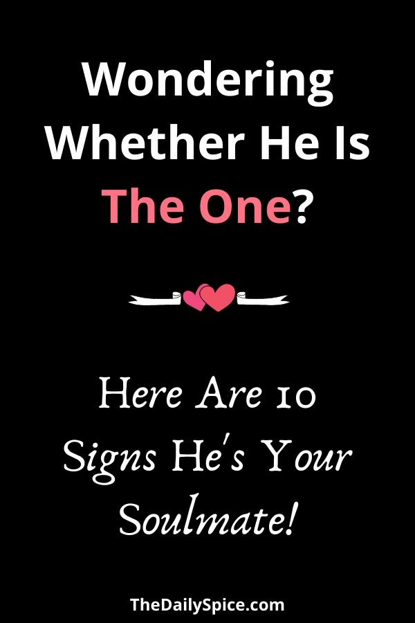 Signs He Is The One