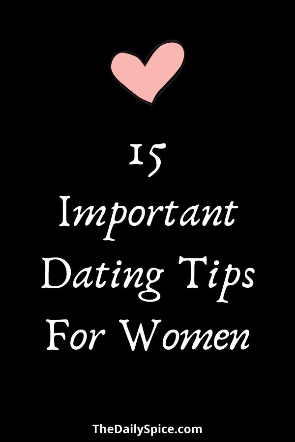 Dating Tips For Women