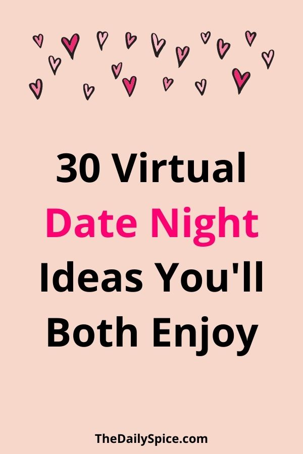 Virtual Date Ideas