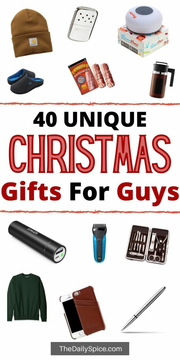 40 Unique Christmas Gifts For Guys You Can Buy Online The Daily Spice